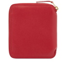 Comme des Garçons SA2100 Classic Wallet in Red