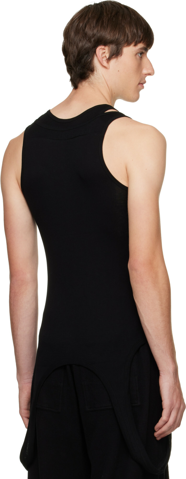 Julius Black Droid Tank Top