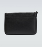 Balenciaga - Cash leather pouch