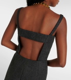 Gucci Cutout wool romper