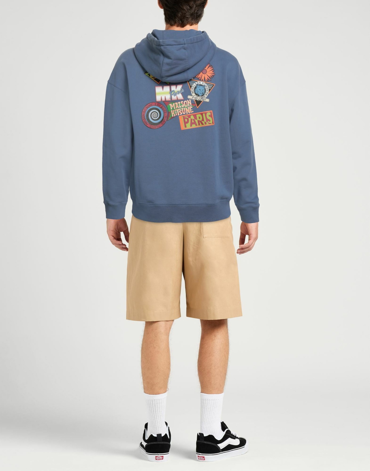 Maison Kitsuné Mens Sweatshirt Slate in Blue