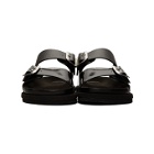 N.Hoolywood Black Strap Sandals