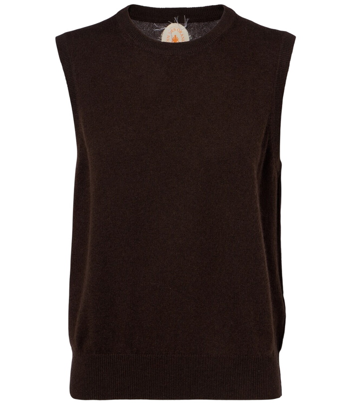 Photo: Jardin des Orangers Wool and cashmere tank top