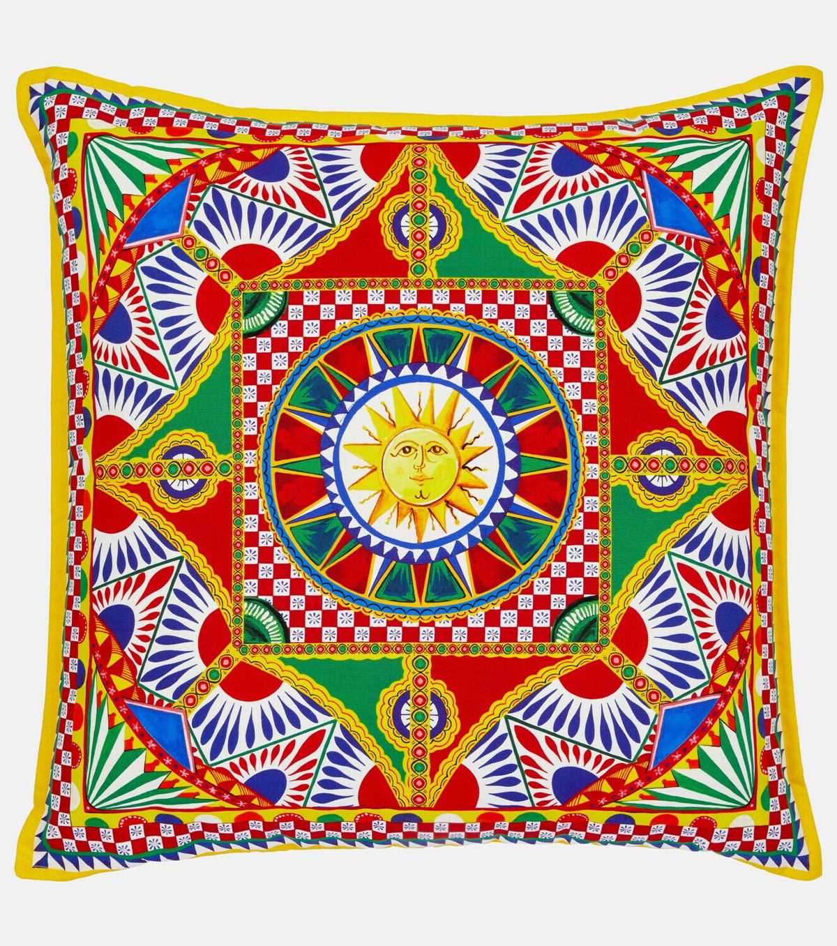 Dolce&Gabbana Casa - Medium printed canvas cushion