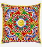 Dolce&Gabbana Casa - Medium printed canvas cushion