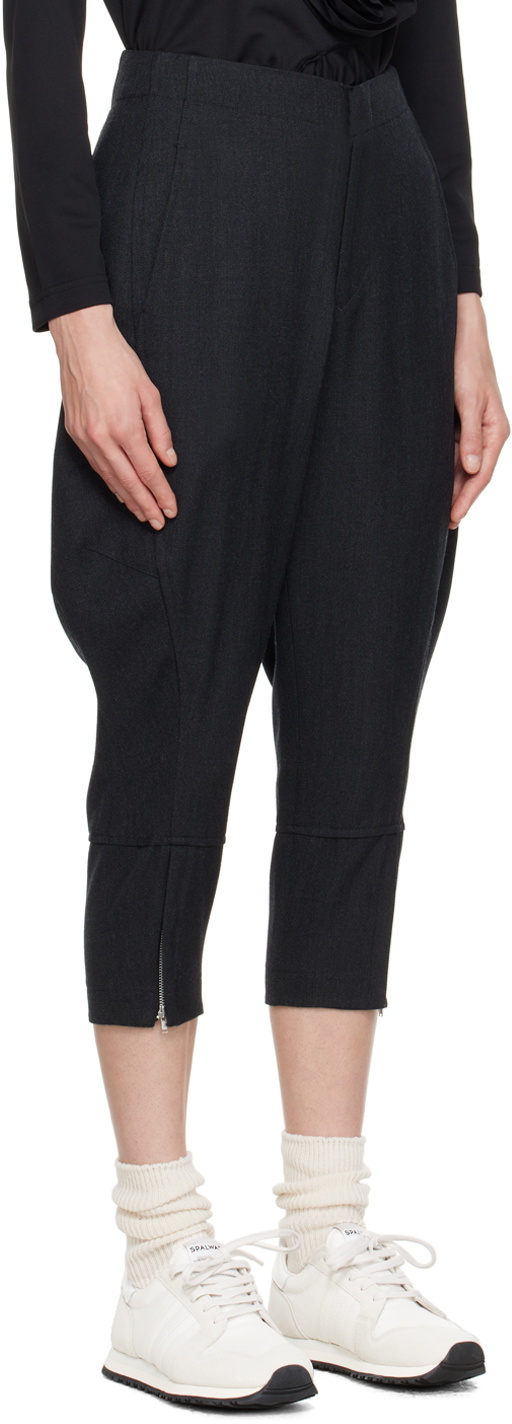 Comme des Garçons Comme des Garçons Gray Paneled Trousers