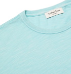YMC - Slim-Fit Slub Cotton-Jersey T-Shirt - Sky blue