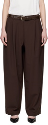 Cordera Brown Tailored Masculine Trousers