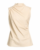 Chiara Boni La Petite Robe Womens Top in Beige