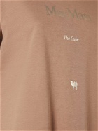 'S MAX MARA Quieto Cotton Jersey T-shirt with Logo