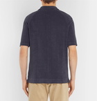 Massimo Alba - Cotton-Terry Shirt - Navy