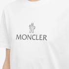 Moncler Men's Text Logo T-Shirt in White