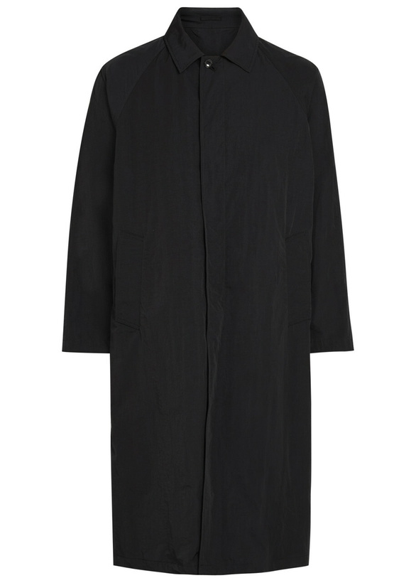Photo: Vowels Packable Nylon Coat Black