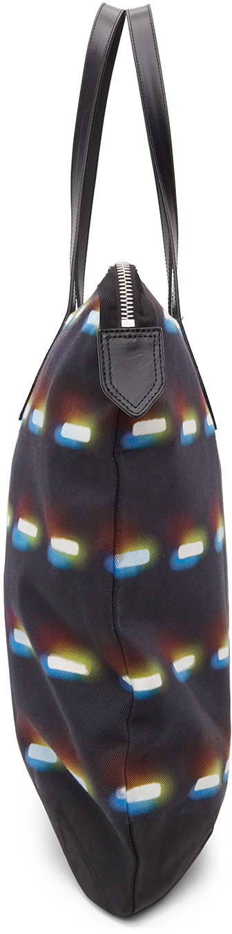 Dries Van Noten Multicolor Len Lye Edition Graphic Tote Dries Van