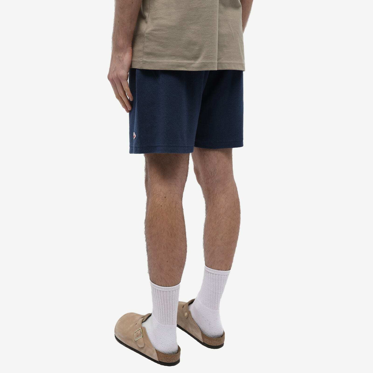 Battenwear Men's Lounge Short in Navy