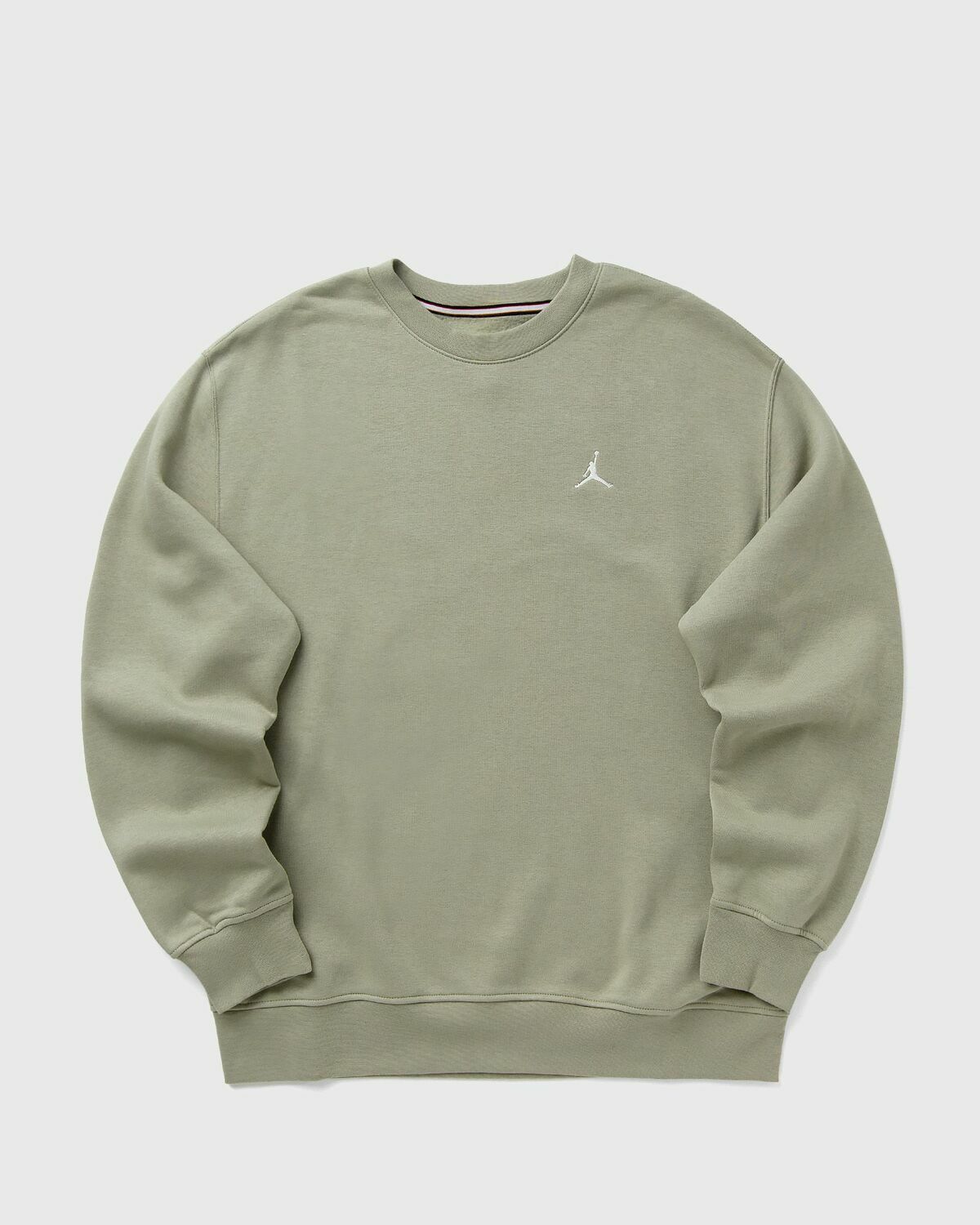 Jordan Brooklyn Fleece Crew Brown Mens Sweatshirt