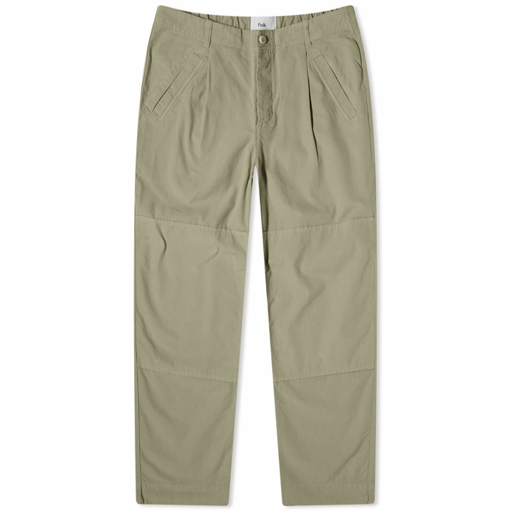 Photo: Folk Men's Assembly Worker Pant in Olive