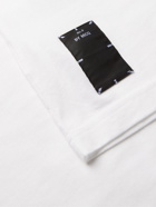 MCQ - Appliquéd Printed Cotton-Jersey T-Shirt - White