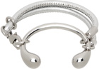 HUGO KREIT Silver Safety Lacet Bracelet