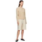 Blossom Beige Wind Harf Shorts