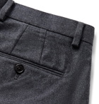 Club Monaco - Navy Grant Slim-Fit Wool-Flannel Trousers - Blue