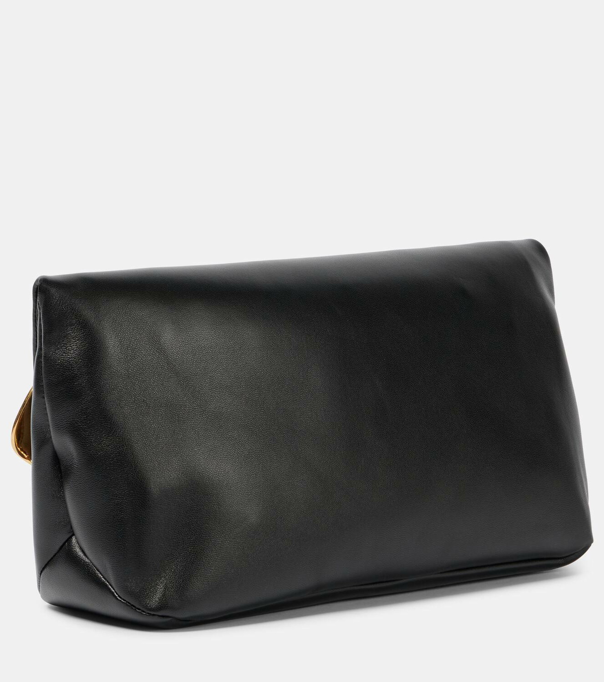 【送料&関税込】Jil Sander Leather Clutch JIL SANDER Embellished leather clutch | NET-A-PORTER