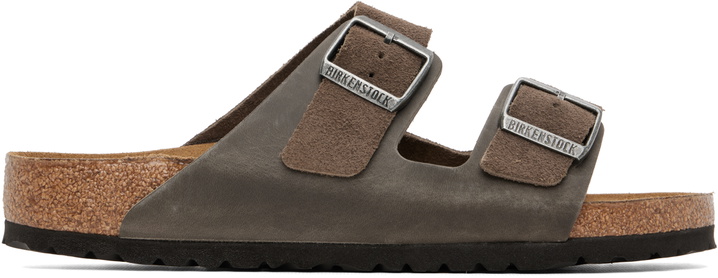Photo: Birkenstock Gray Regular Arizona Sandals