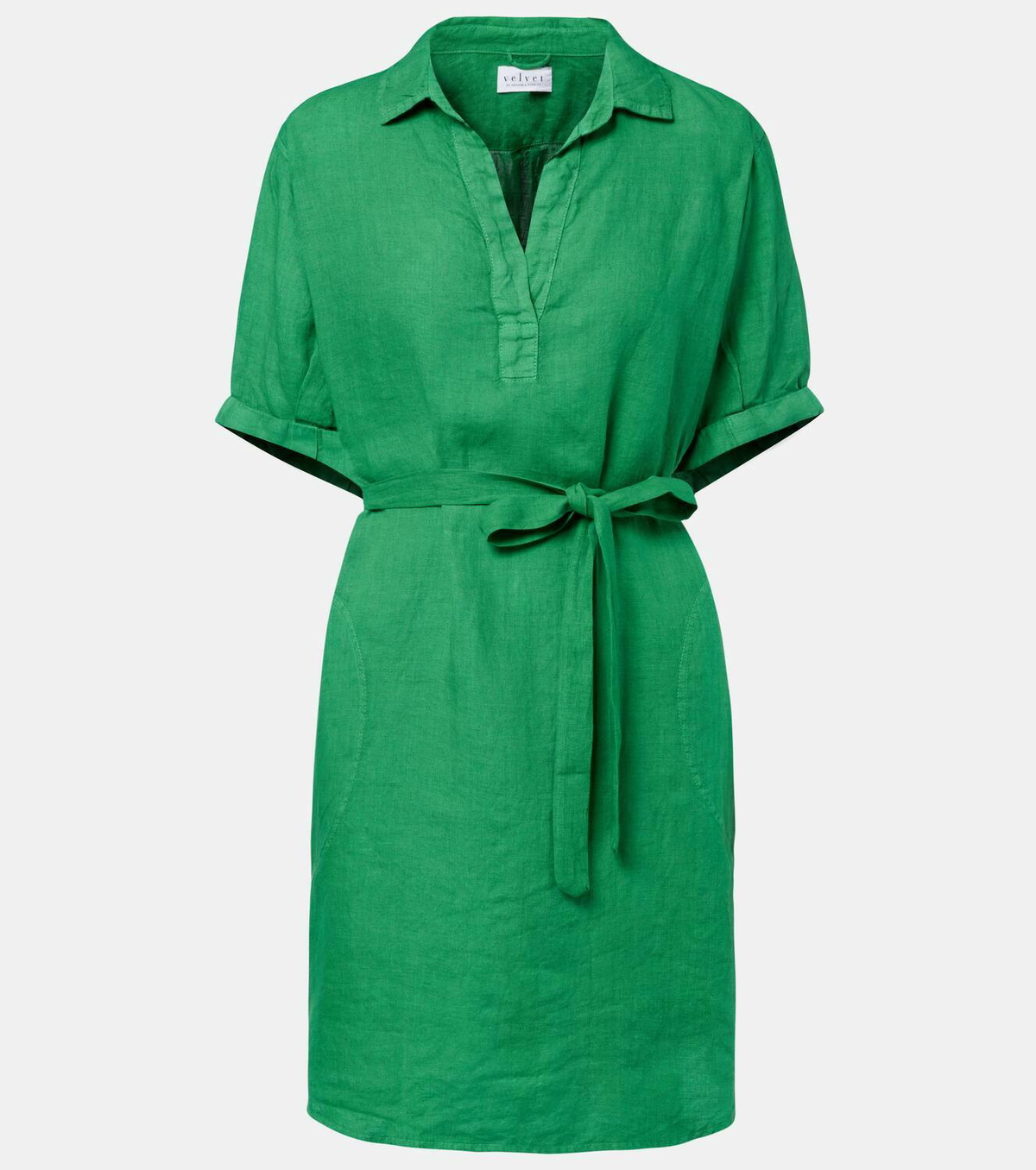 Velvet Stella linen minidress