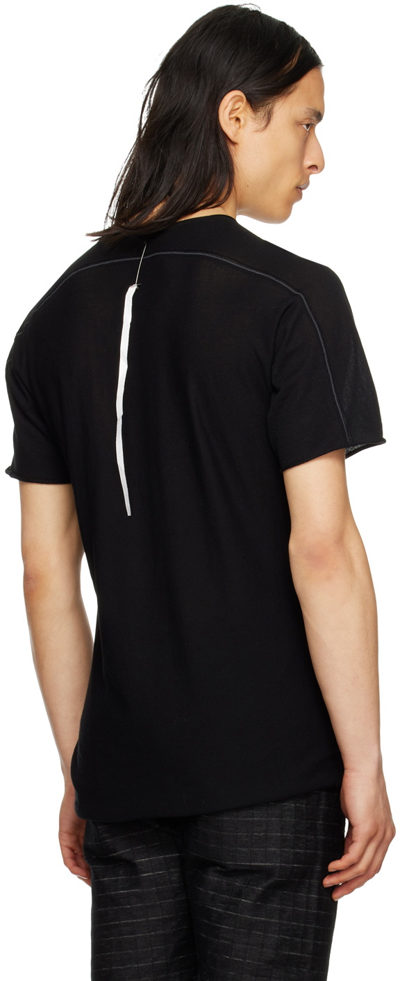 Label Under Construction Black Parabolic T-Shirt