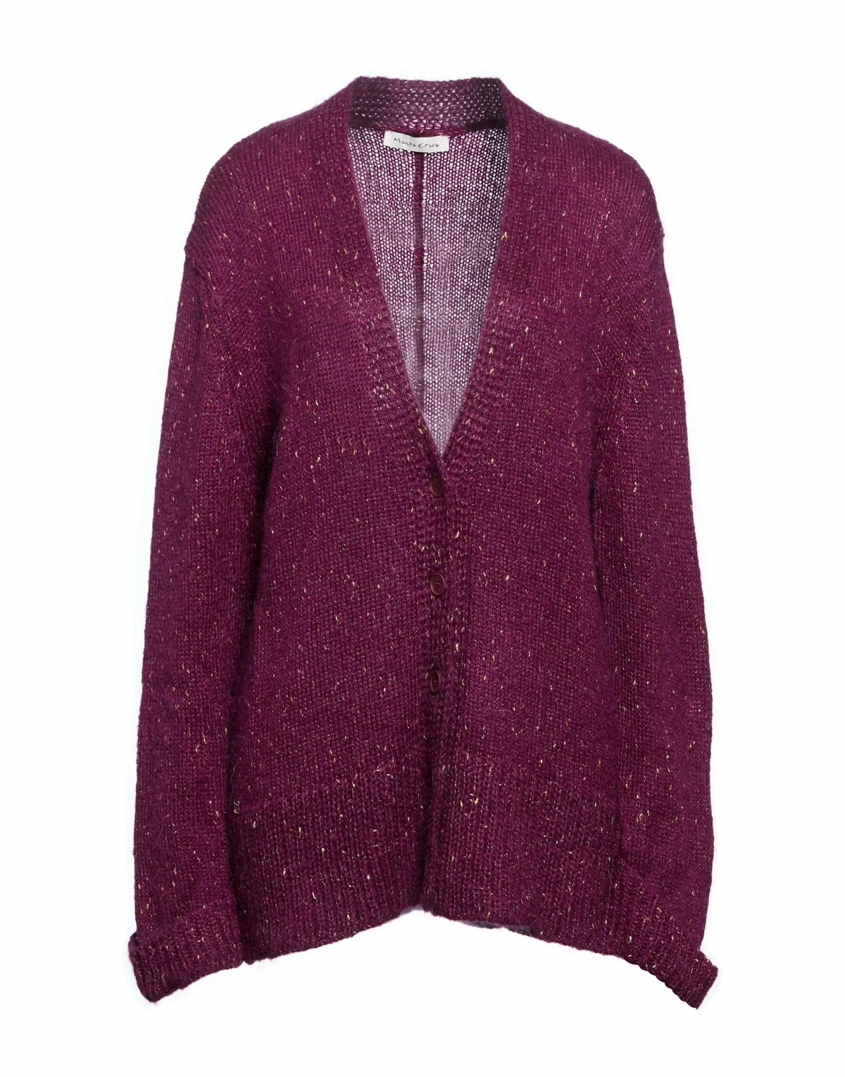 Manila Grace Womens Cardigan Garnet