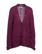 Manila Grace Womens Cardigan Garnet
