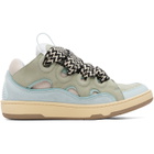Lanvin Blue Curb Sneakers