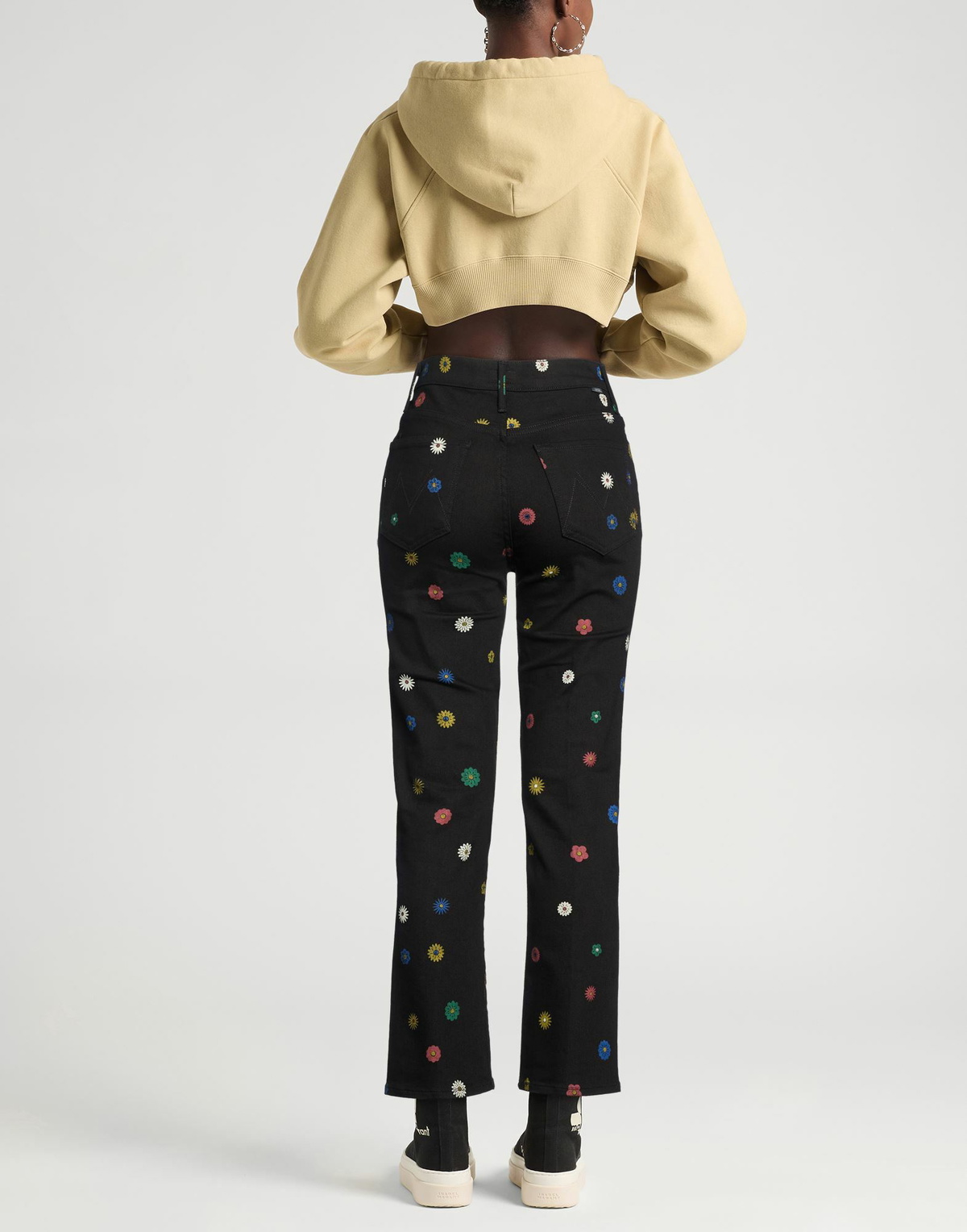 Mother Womens Jeans in Black