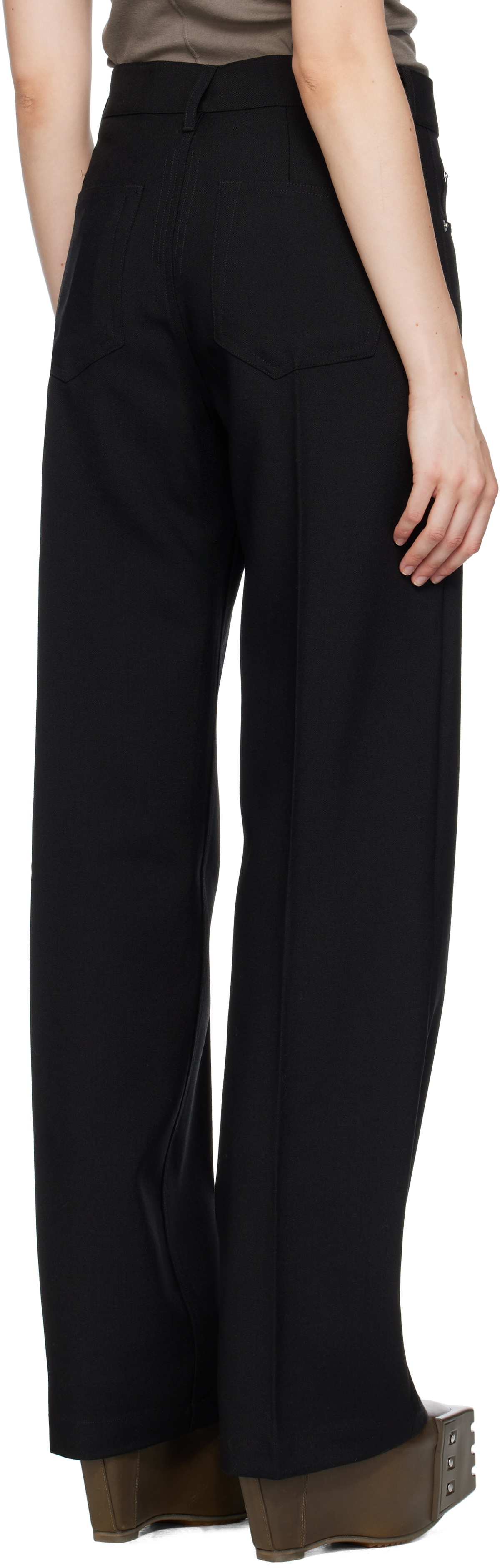 Rick Owens Black Concordians Geth Jeans Rick Owens