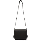 Tsatsas Black Leather Turin Shoulder Bag