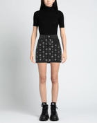 Maje Womens Denim skirt in Black