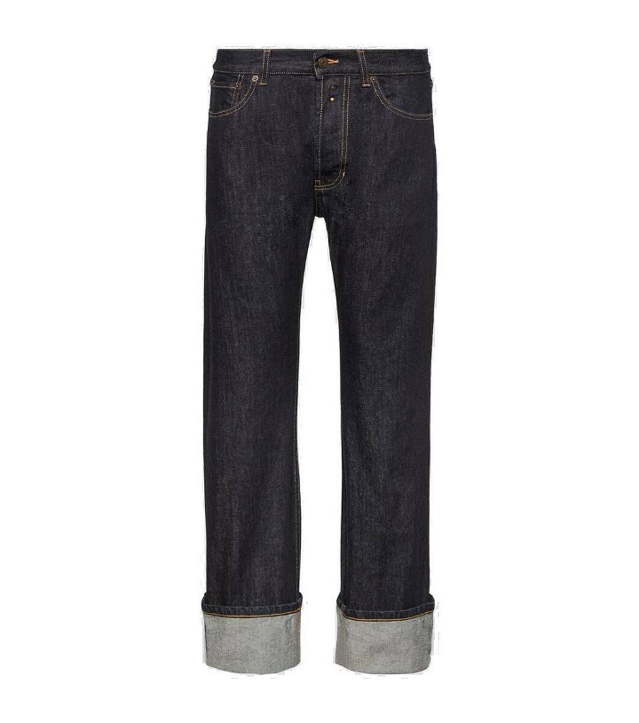 Photo: Alexander McQueen Low-rise straight jeans