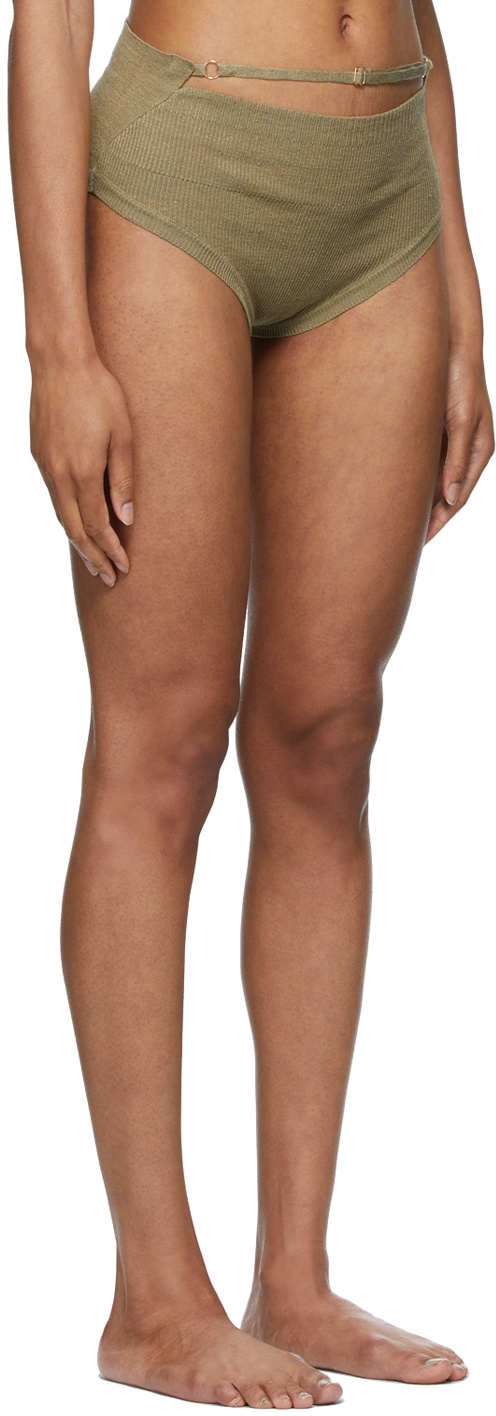 Jacquemus Khaki La Montagne 'La Culotte Picchu' Briefs