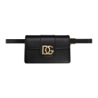 Dolce and Gabbana Black HW DG Belt Bag