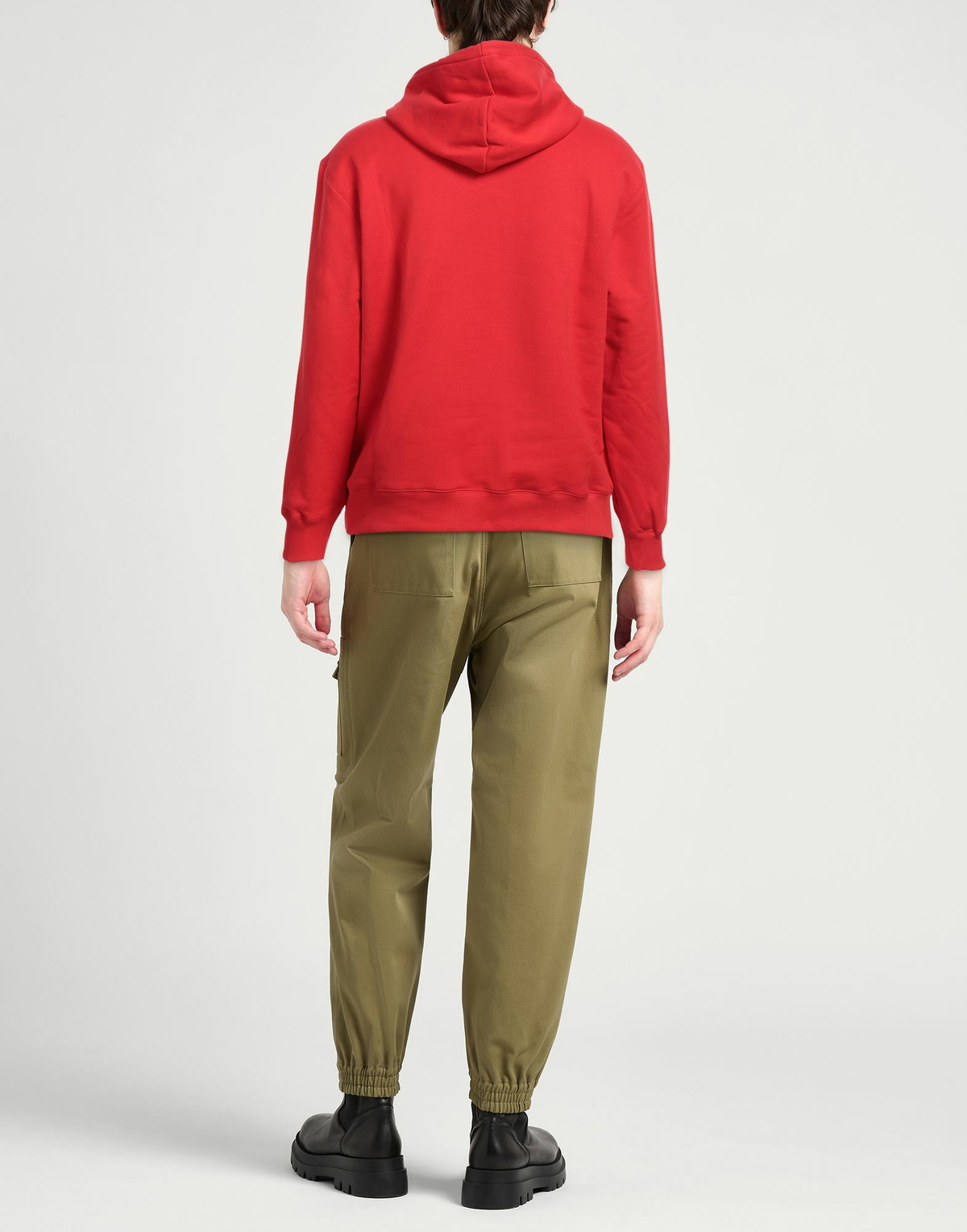 Lanvin Mens Sweatshirt in Red