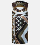 Pucci Vivara silk twill minidress