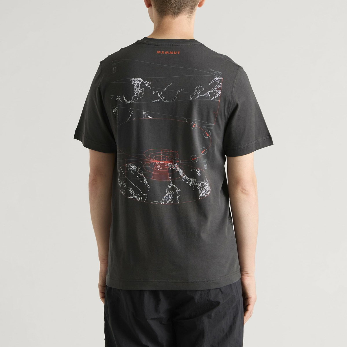 Mammut Men's Base T-Shirt in Gabbro