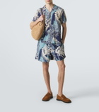 JW Anderson Ruffled suede boat shoes