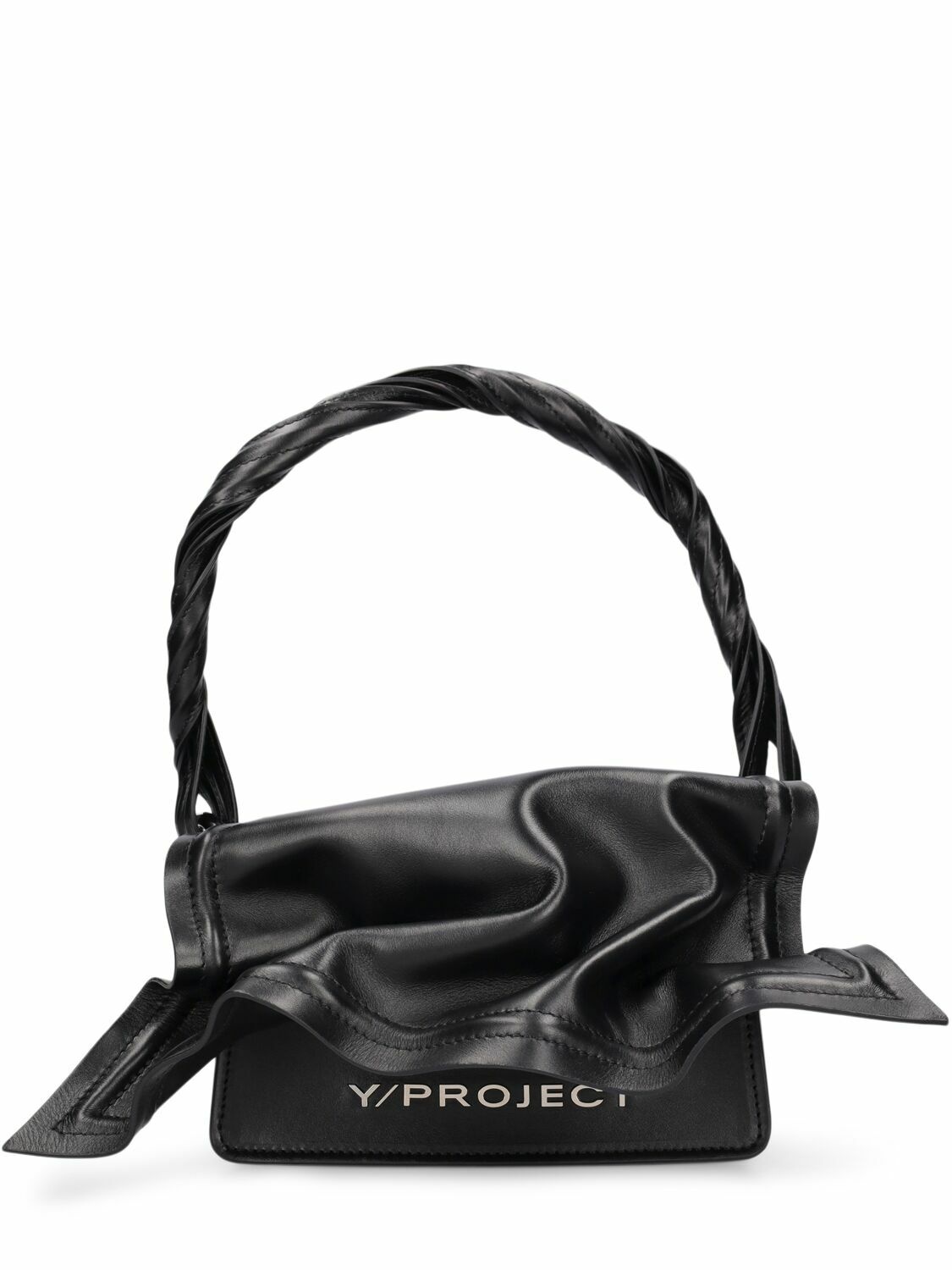 Photo: Y/PROJECT Mini Wire Leather Top Handle Bag