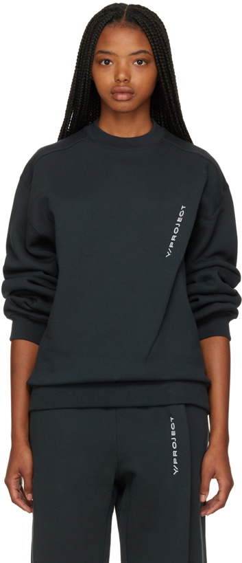Photo: Y/Project Black Embroidered Sweatshirt