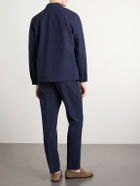 Paul Smith - Cotton-Blend Seersucker Overshirt - Blue