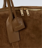 Saint Laurent Giant suede bowling bag
