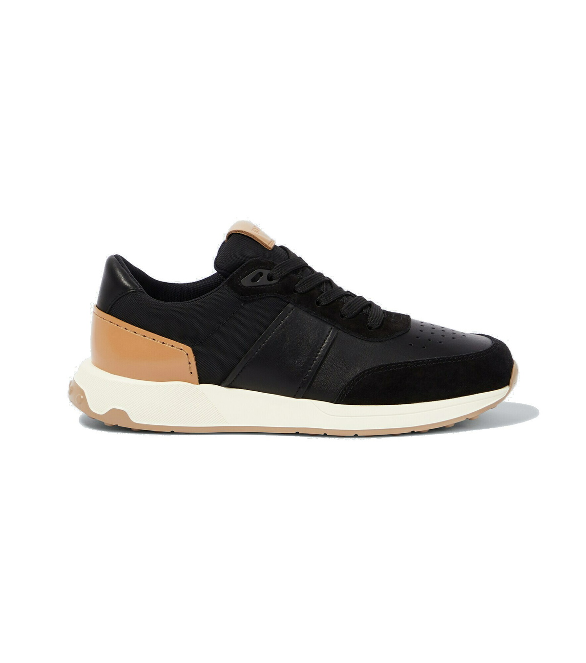 トッズ Tod`s Leather Sneakers Man BLACK Red Dot Sneakers in Leather XXM79K0Z280THC7MB999