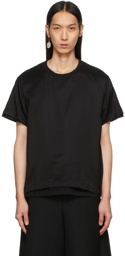 Comme des Garçons Homme Plus Black Two-Layer T-Shirt