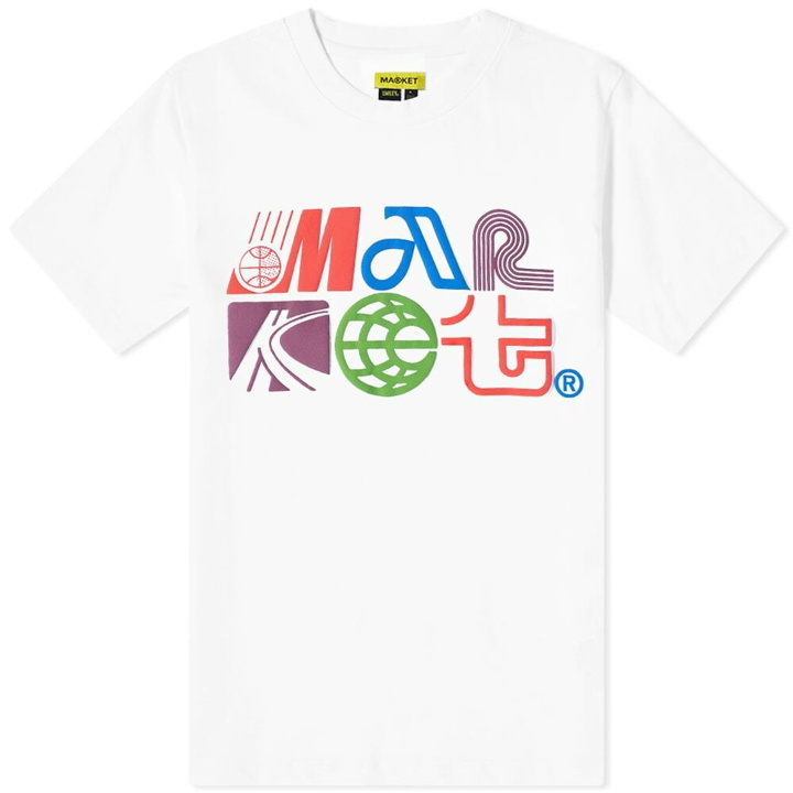 Photo: MARKET Men's Air Transit Puff T-Shirt in White